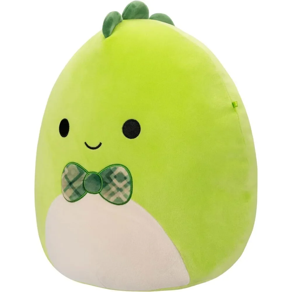 Squishmallows Danny the Green Dino Wearing a Bow Tie 8